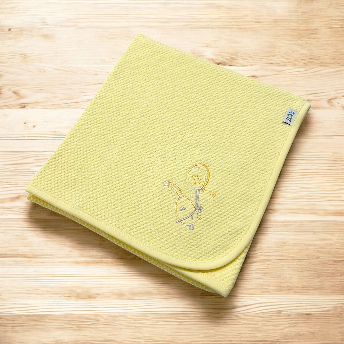 777-balloon-κιτρινο1 Πάνα/Κουβερτάκι ζακάρ (80x90), Balloon, κίτρινο - Image 1