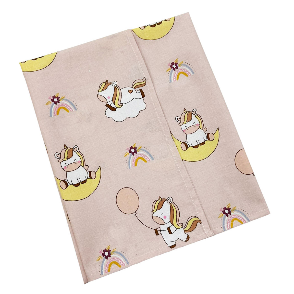 780-unicorn-πούδρα (1) Πάνα χασέ εμπριμέ (80x80), Unicorn, πούδρα - Image 1