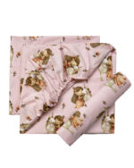 βρεφικα σεντονια σετ 3 τεμαχια bunnybebe