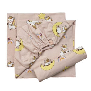 βρεφικα σεντονια σετ 3 τεμαχια bunnybebe