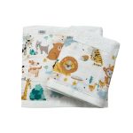 Πετσέτες Σετ (50x90, 70x140), 500gsm, Ζωάκια